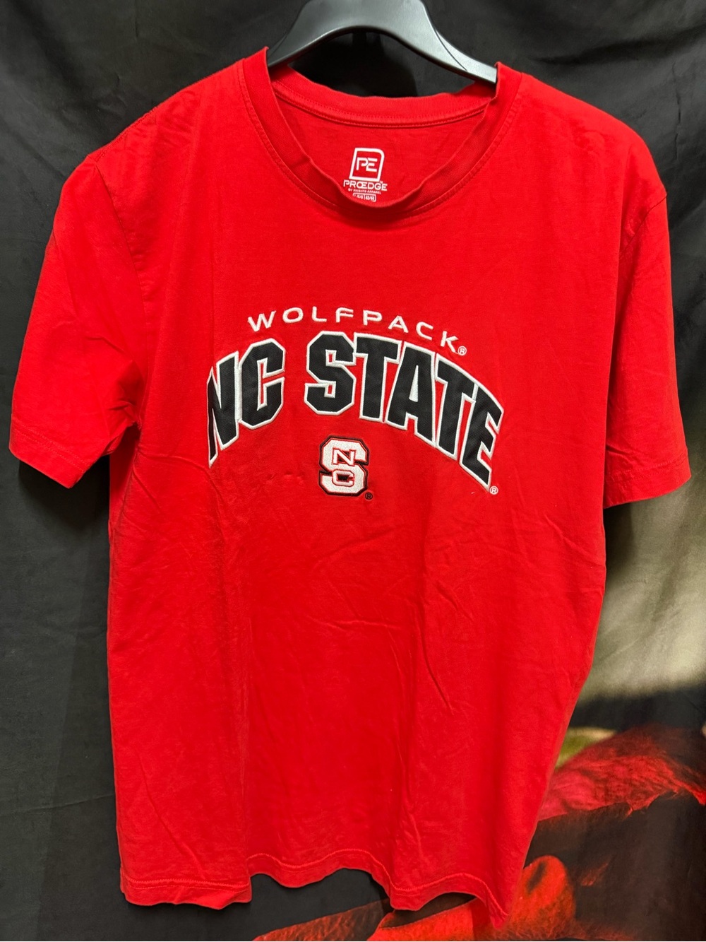 Pro Edge Red NC State Wolfpack Short Sleeve Tee